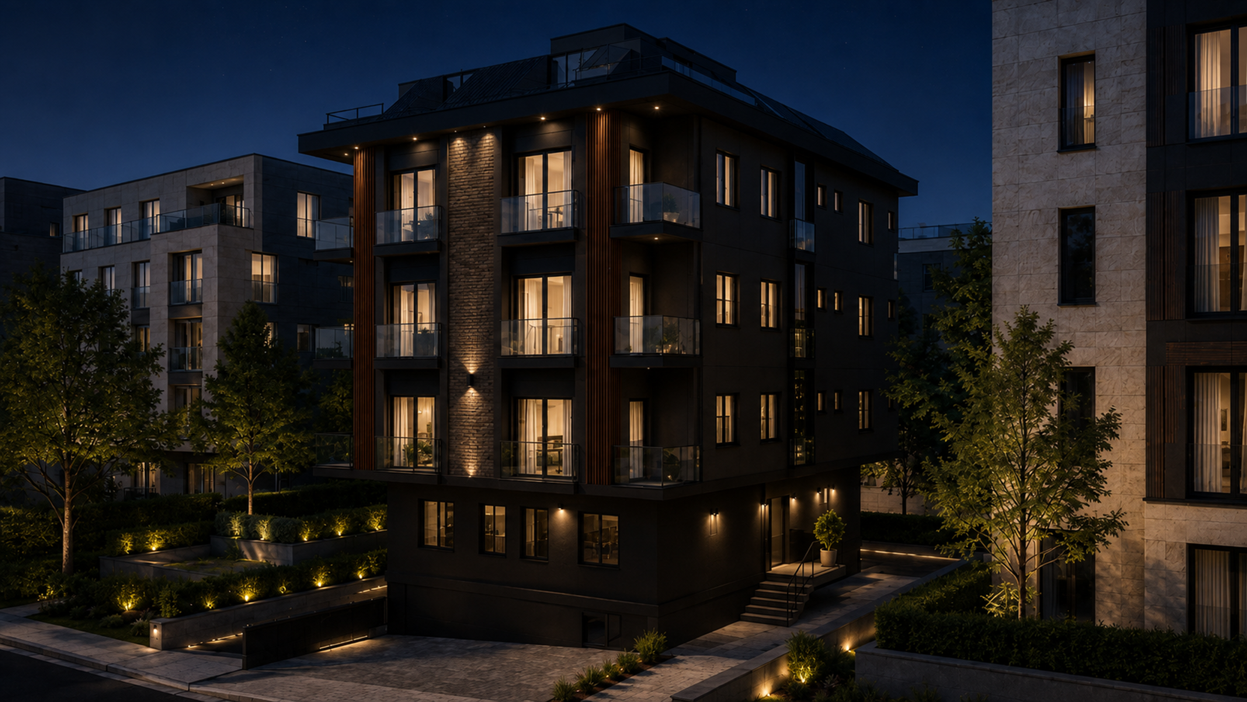 Eryilmaz Apartmanı 파사드 디테일 이미지