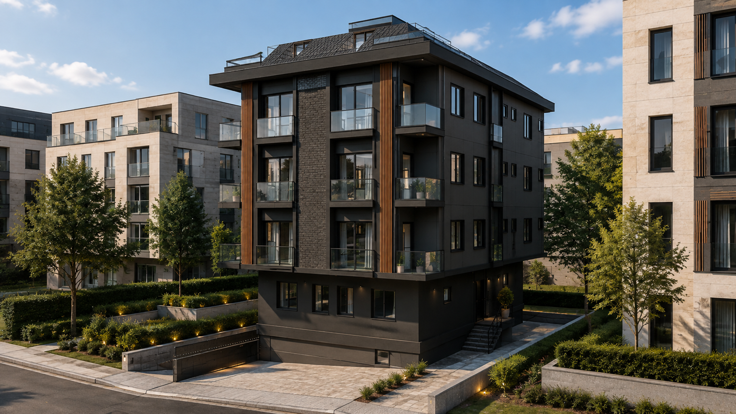 Eryilmaz Apartmanı 투시도